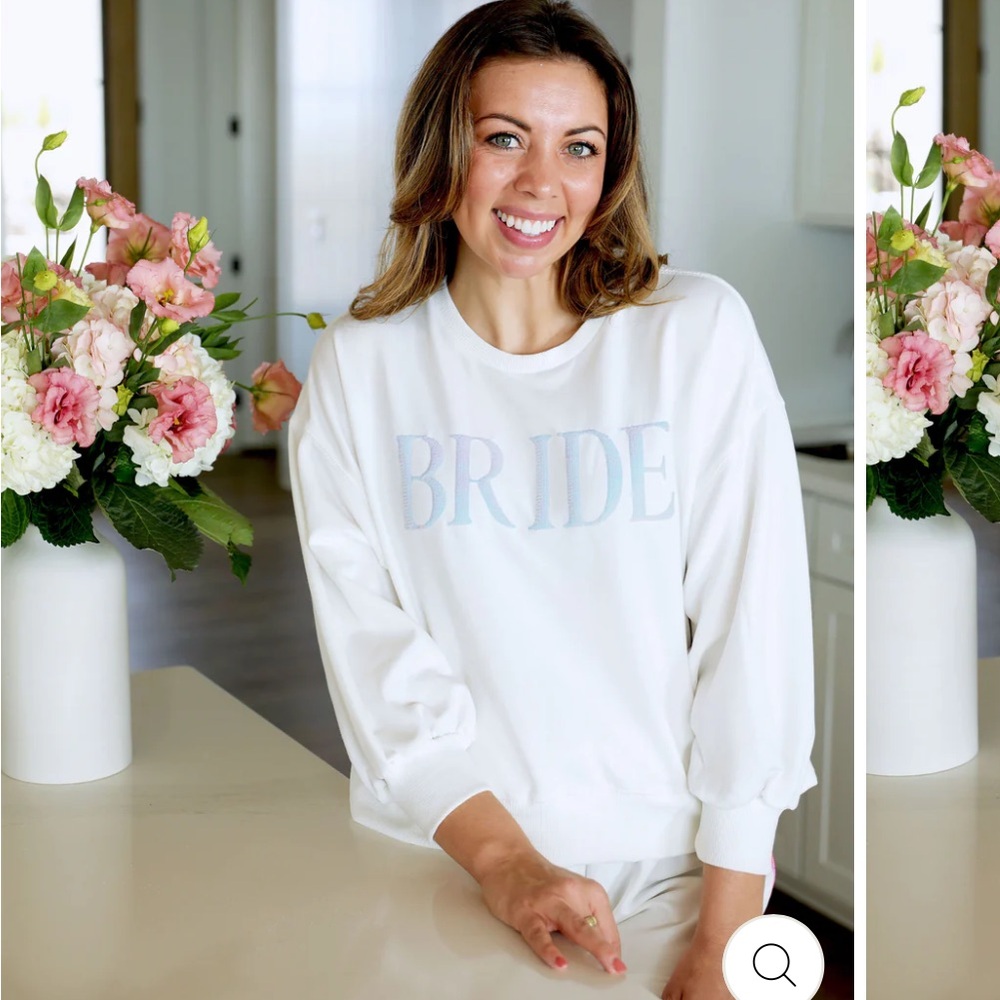 White Bride Sweatshirt